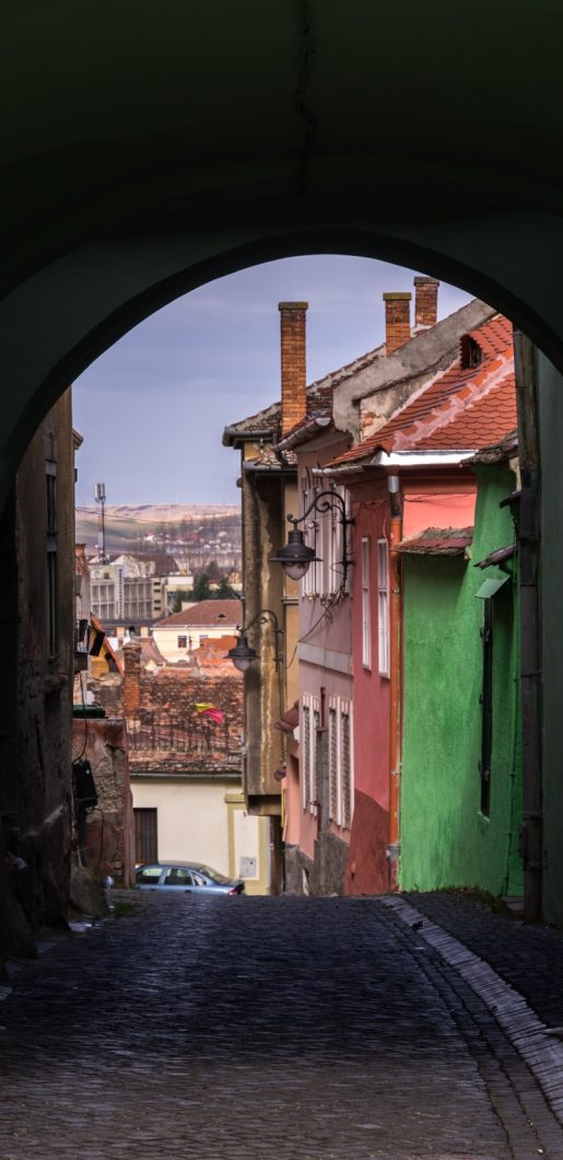 Sibiu Colorful Houses